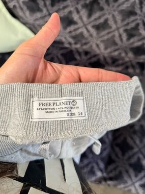 Free Planet Heather Gray Pullover Sweatshirt